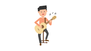 File:Man Playing Guitar Sitting Cartoon Vector.svg - Wikimedia Commons